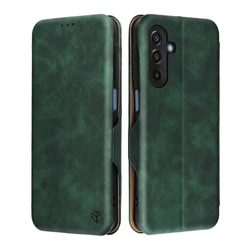  Samsung Galaxy A17 5G Techsuit Safe Wallet Plus - Zöld tok - 1
