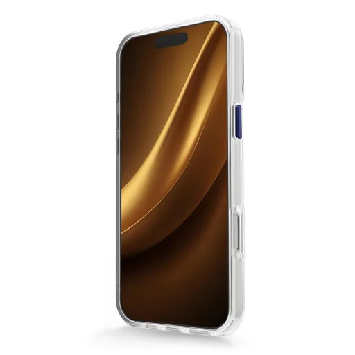 iPhone 17 Pro Max tok Átlátszó Vékony Mag tok kék - 3