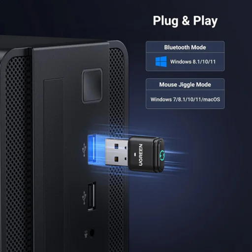 Bluetooth Adapter UGREEN BT301, Fekete, Átalakító kábel, adapter - 4