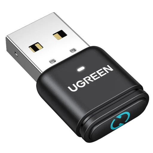 Bluetooth Adapter UGREEN BT301, Fekete, Átalakító kábel, adapter - 1