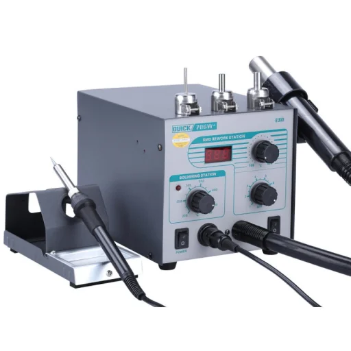 Hőlégállomás és Pákaforrasztó Quick 706W+ - 1