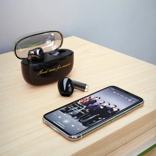 Dudao U8 TWS vezeték nélküli fülhallgató - fekete - 4