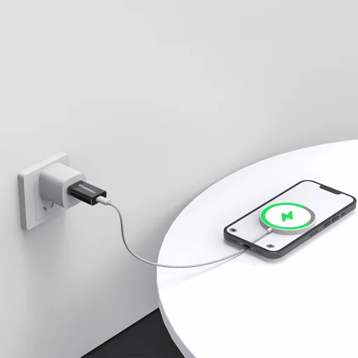 Wozinsky WAAC-01 USB-A - USB-C OTG Adapter - Fekete - 8