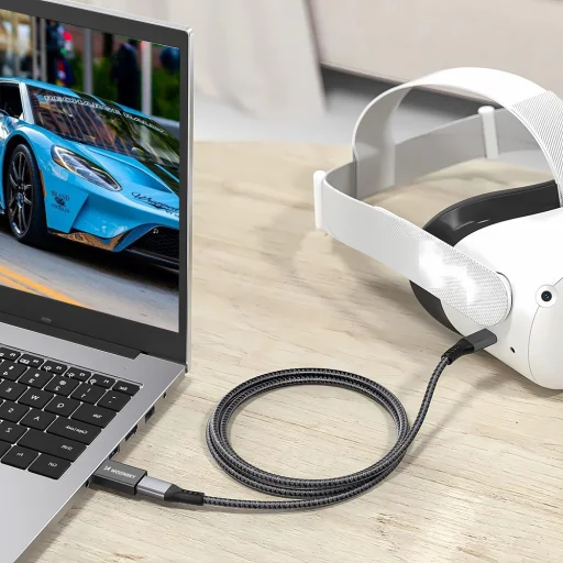 Wozinsky WAAC-01 USB-A - USB-C OTG Adapter - Fekete - 9