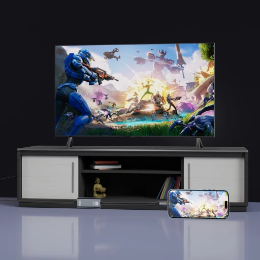 Wozinsky WACH-01 USB-C - HDMI 4K 60Hz Adapter - Fekete - 7