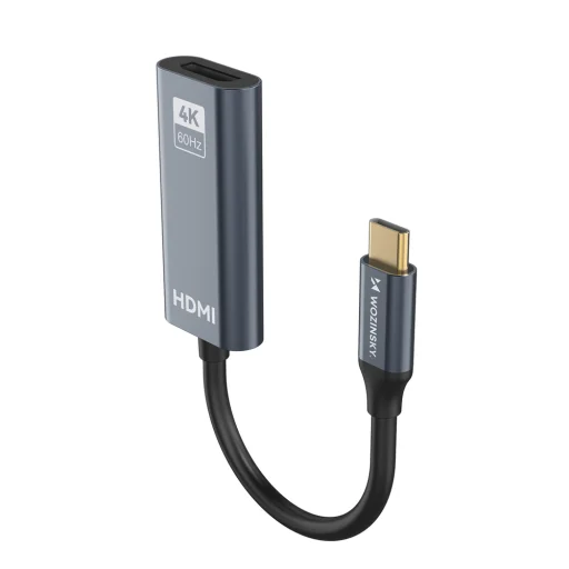 Wozinsky WACH-01 USB-C - HDMI 4K 60Hz Adapter - Fekete - 2