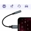 Wozinsky WALJ-01 Lightning adapter - 3.5mm mini jack - black thumbnail
