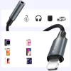Wozinsky WALJ-01 Lightning adapter - 3.5mm mini jack - black thumbnail