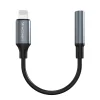 Wozinsky WALJ-01 Lightning adapter - 3.5mm mini jack - black thumbnail