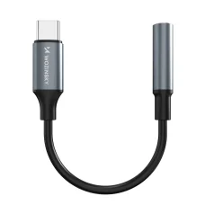Wozinsky WACM-01 USB-C Adapter - 3.5mm Mini Jack - Fekete