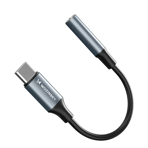Wozinsky WACM-01 USB-C Adapter - 3.5mm Mini Jack - Fekete - 4