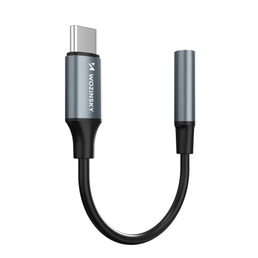 Wozinsky WACM-01 USB-C Adapter - 3.5mm Mini Jack - Fekete - 6