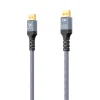 Wozinsky WPS-16AYL2S DisplayPort 2.1 kábel VESA tanúsítvánnyal 80 Gb/s 16K@60Hz 8K@120Hz 4K@240Hz HDR HDCP DSC 2m - Fekete thumbnail