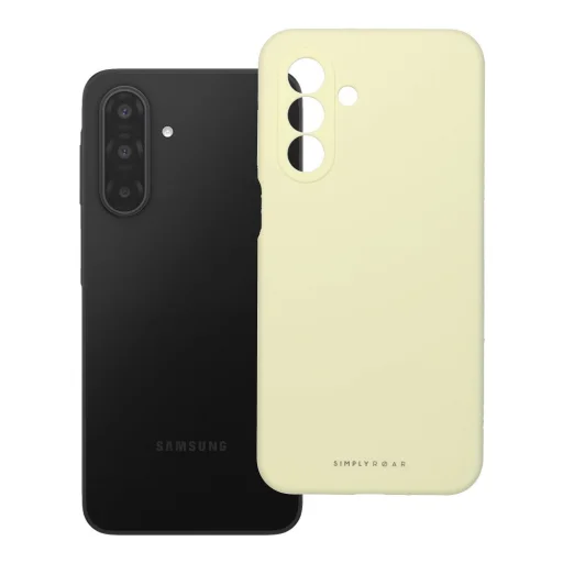 Samsung Galaxy A17 puzdro ROAR Cloud Skin svetložlté puzdro - 8