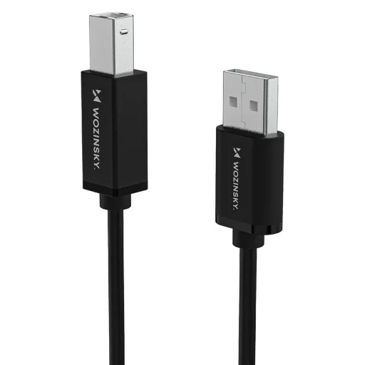 Wozinsky WKDDY3S USB-B - USB-A 480Mb/s Kábel 2m - Fekete - 3
