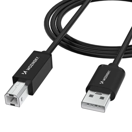 Wozinsky WKDDY3S USB-B - USB-A 480Mb/s Kábel 2m - Fekete - 1