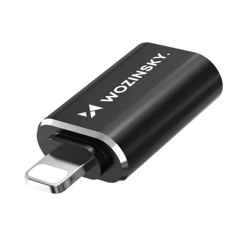 Wozinsky WALC-01 Lightning to USB-C Adapter - Fekete - 3