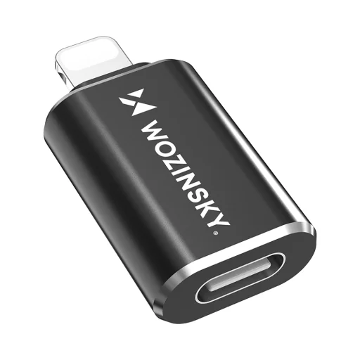 Wozinsky WALC-01 Lightning to USB-C Adapter - Fekete - 1