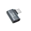 Wozinsky WPKB-01 oldalsó szögletes adapter USB-C - USB-C 40Gb/s 240W 8K OTG - szürke thumbnail