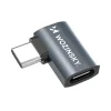Wozinsky WPKB-01 oldalsó szögletes adapter USB-C - USB-C 40Gb/s 240W 8K OTG - szürke thumbnail