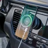 Wozinsky WUSQ-01 műszerfalra erősíthető autós telefontartó Qi töltővel MagSafe kompatibilis - fekete thumbnail