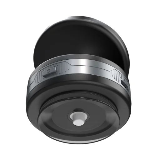 Wozinsky WUSQ-01 műszerfalra erősíthető autós telefontartó Qi töltővel MagSafe kompatibilis - fekete - 4