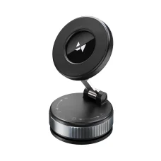 Wozinsky WUSM-01 mágneses autós telefontartó műszerfalra/szélvédőre - fekete