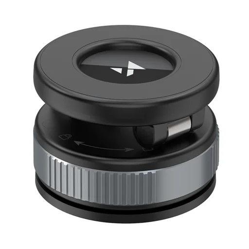 Wozinsky WUSM-01 mágneses autós telefontartó műszerfalra/szélvédőre - fekete - 4