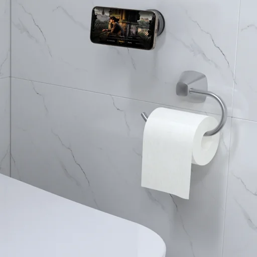 Wozinsky WUSM-01 mágneses autós telefontartó műszerfalra/szélvédőre - fekete - 6