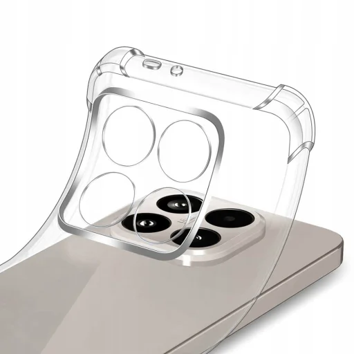 Xiaomi 15T Átlátszó Techsuit - Ütésálló Átlátszó Szilikon tok - 2