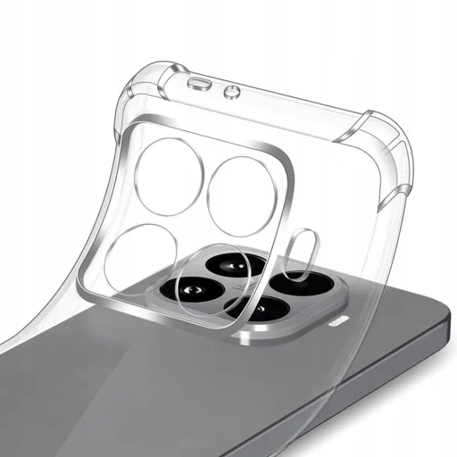 Xiaomi 15T Pro Techsuit - Ütésálló Átlátszó Szilikon - Átlátszó tok - 3