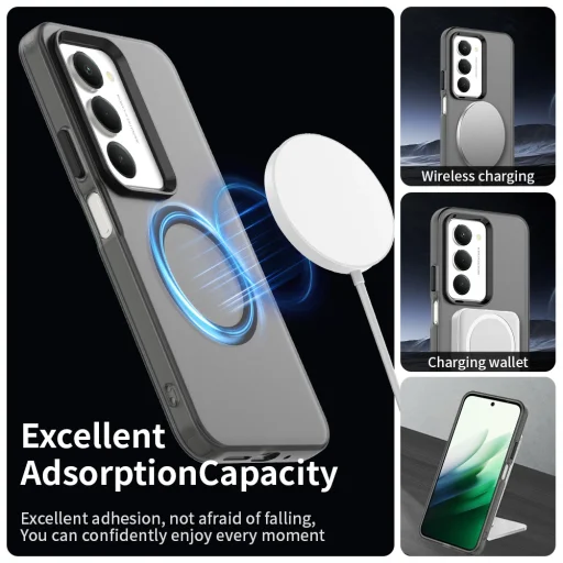 Xiaomi Redmi 15 4G / Redmi 15 5G Black Techsuit CandyCase MagSafe tok - 4