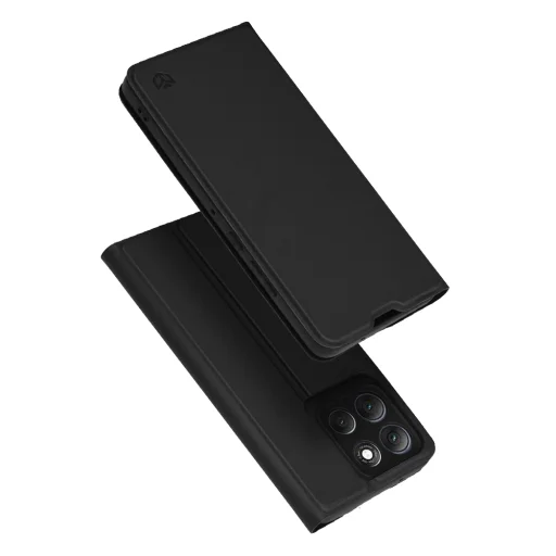 Motorola Moto G86 Power - Techsuit Magskin Book - Fekete tok - 1