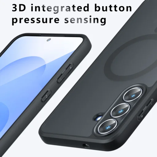 Samsung Galaxy S25 FE Techsuit PureFrost MagSafe - Frosted Black tok - 5