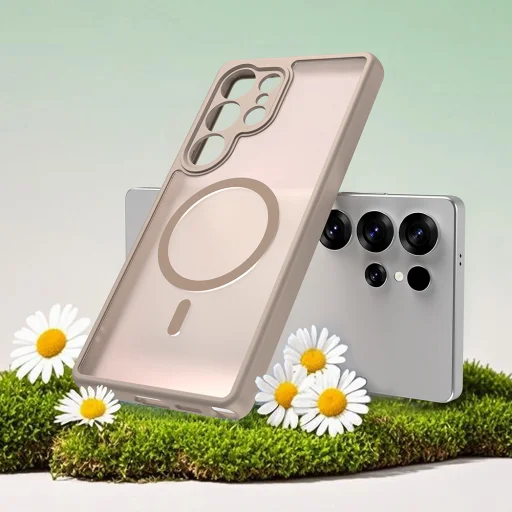 Samsung Galaxy S25 Ultra Arany Techsuit HaloFrost II MagSafe tok - 6