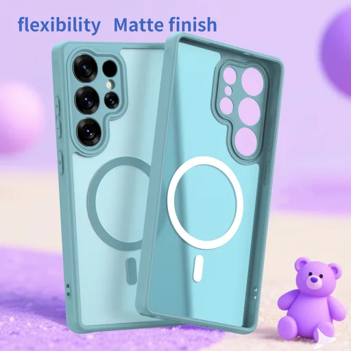 Samsung Galaxy S25 Ultra Mint Green Techsuit HaloFrost II MagSafe tok - 3