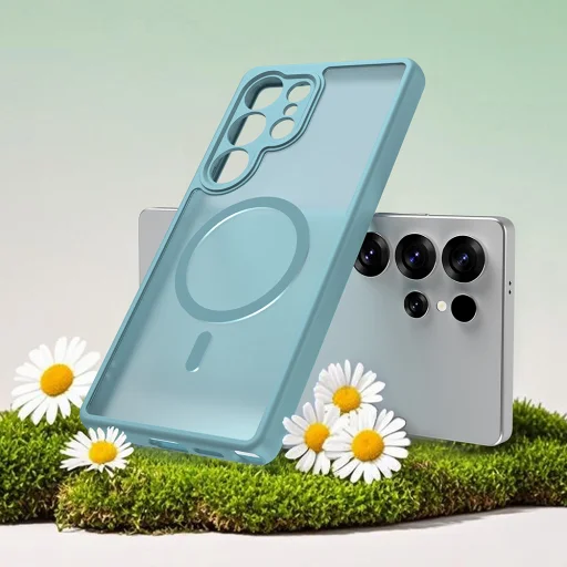 Samsung Galaxy S25 Ultra Mint Green Techsuit HaloFrost II MagSafe tok - 5