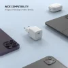 Fixed Wall Charger Mini (FIXCG30M-CC-WH) GaN Type-C PD 3.0 30W Kompakt Kivitel, Type-C Kábellel, 1m Fehér thumbnail