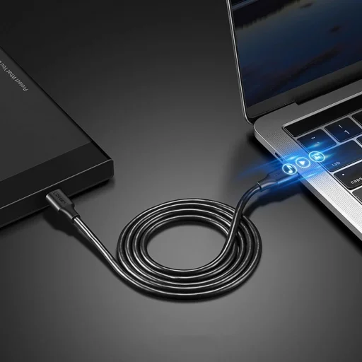 Ugreen US286 USB-C - USB-C PD QC 3A 480Mb/s 2m kábel - fekete - 17