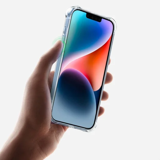 Ugreen Gel Bright Cushion védőtok iPhone 14 Plus átlátszó (LP602) tok - 4