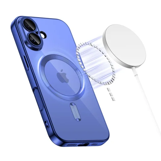 iPhone 17 Tech-Protect MagFlex tok Shiny Mist Kék - 2