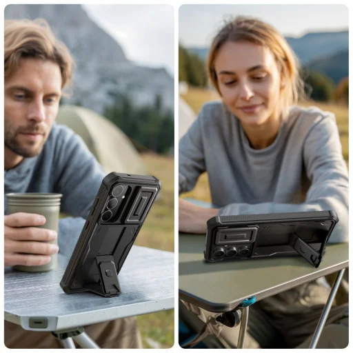 Tech-protect Kevlar Cam+ Galaxy S25 Fe Black - 3