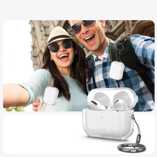 Apple AirPods Pro 3 Tech-protect Bounce Átlátszó tok - 10