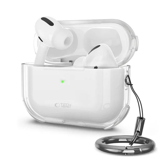 Apple AirPods Pro 3 Tech-protect Bounce Átlátszó tok - 1