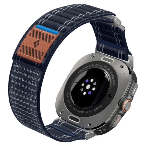 Samsung Galaxy Watch Ultra (47mm) Spigen Wbf0 karkötő, Haditengerészkék - 10
