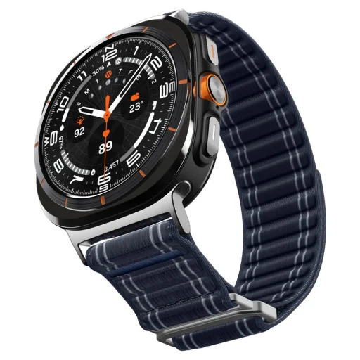 Samsung Galaxy Watch Ultra (47mm) Spigen Wbf0 karkötő, Haditengerészkék - 2