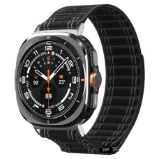 Samsung Galaxy Watch Ultra (47mm) Spigen WBF0 szíj Fekete