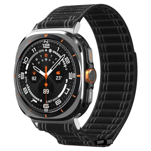 Samsung Galaxy Watch Ultra (47mm) Spigen WBF0 szíj Fekete - 1