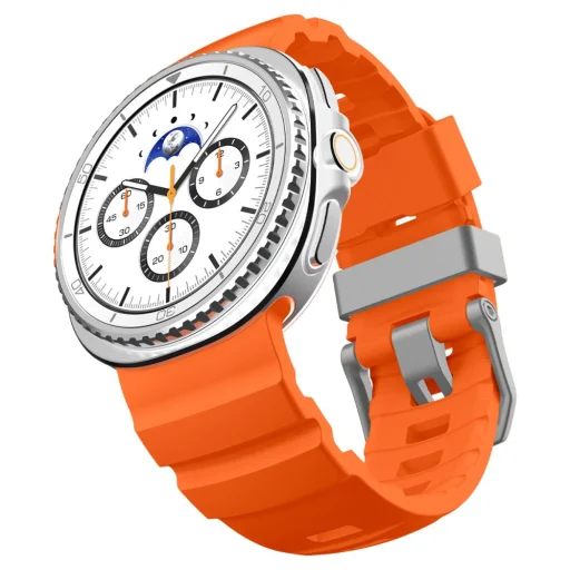 Samsung Galaxy Watch 8 / 8 Classic (40 / 44 / 46 mm) Spigen WBS2 Orange szíj - 6