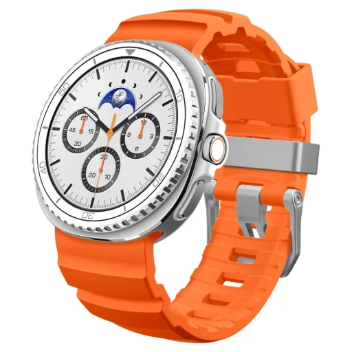 Samsung Galaxy Watch 8 / 8 Classic (40 / 44 / 46 mm) Spigen WBS2 Orange szíj - 2